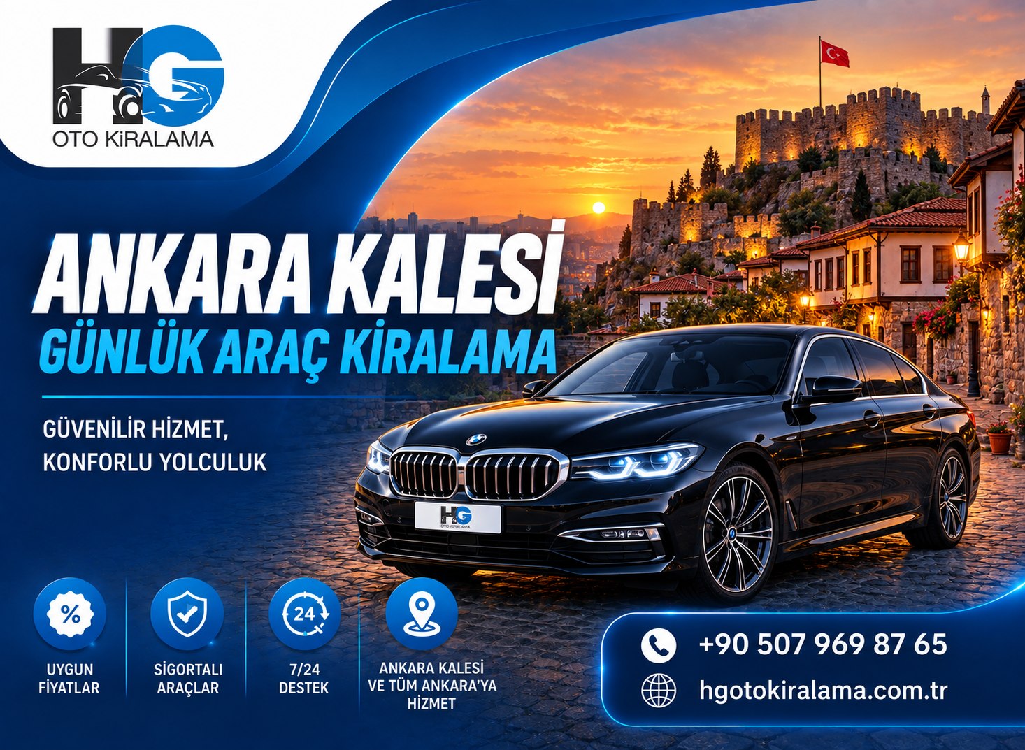 Ankara Kalesi Araç Kiralama